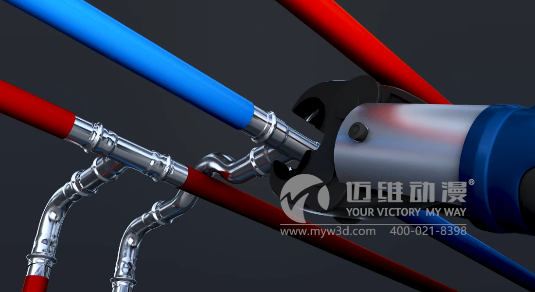 三維動(dòng)畫為何能夠在管道行業(yè)深受企業(yè)青睞呢？(圖1)