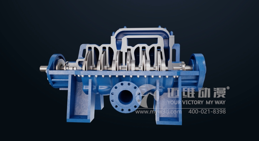 工業(yè)三維動畫助力機(jī)械流體行業(yè)健康發(fā)展(圖2)