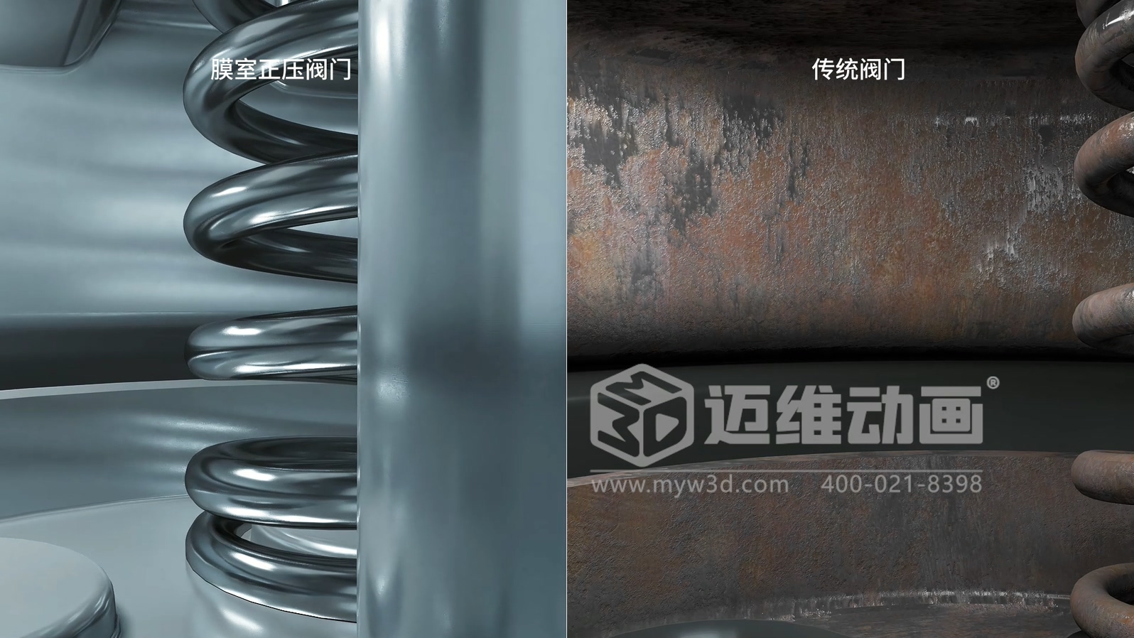 閥門(mén)工作原理太復(fù)雜？三維動(dòng)畫(huà)動(dòng)態(tài)演示讓客戶一看就懂！(圖2)